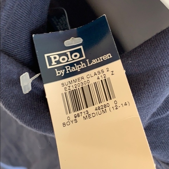 NWT Polo by Ralph Lauren Boys turtleneck- M 12/14 - Picture 4 of 5